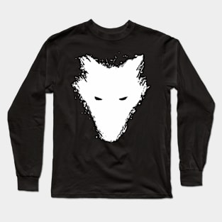 Wolf painting colorful Long Sleeve T-Shirt